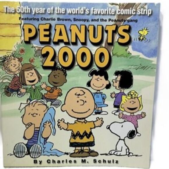 Peanuts 2000 by Charles M. Schulz  – 50th Anniversary Comic Strip Colle - Picture 1 of 2